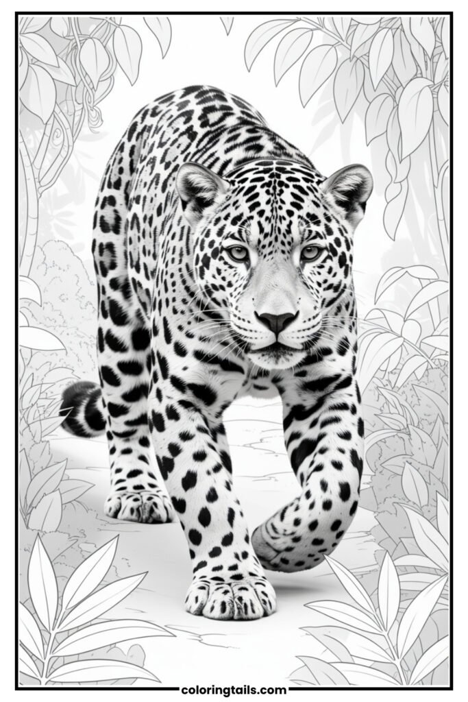 A lifelike pencil-style sketch with fine details that allow for shading and texture coloring.